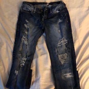 Ripped jeans